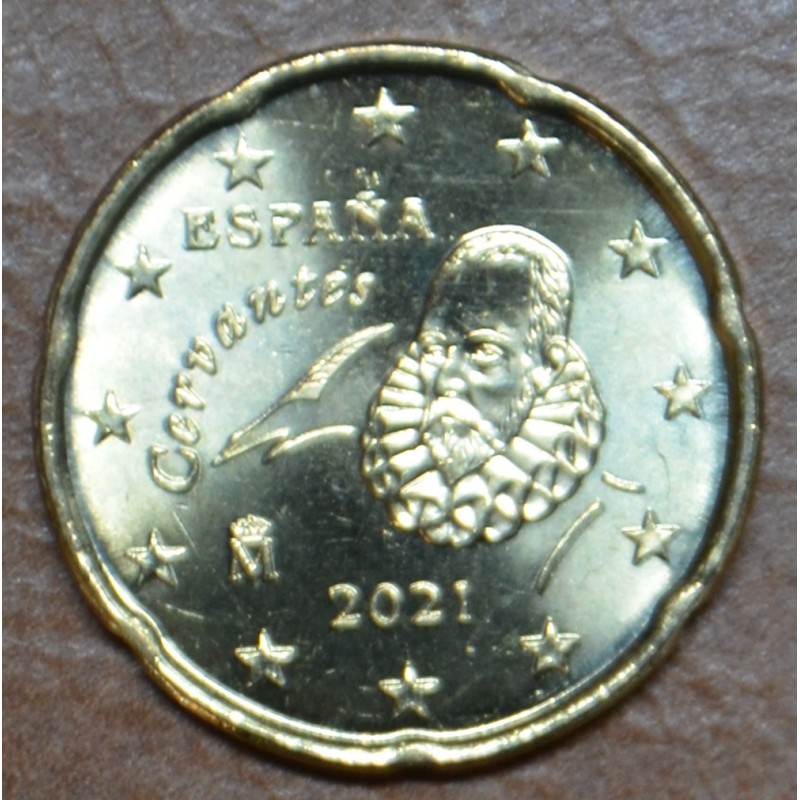 Euromince mince 20 cent Španielsko 2021 (UNC)