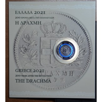 Euromince mince 5 Euro Grécko 2021 - Drachma (Proof)