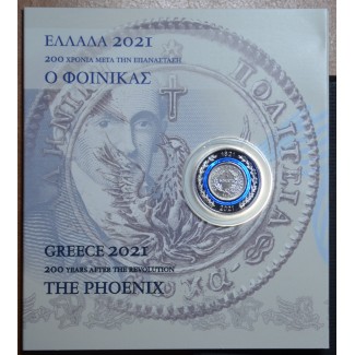 Euromince mince 5 Euro Grécko 2021 - Fénix (Proof)