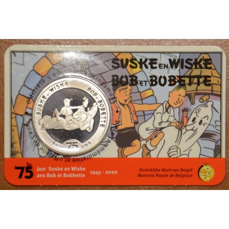 eurocoin eurocoins 5 Euro Belgium 2020 Suske & Wiske (BU card)