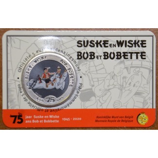 euroerme érme 5 Euro Belgium 2020 Suske & Wiske color (BU kártya)