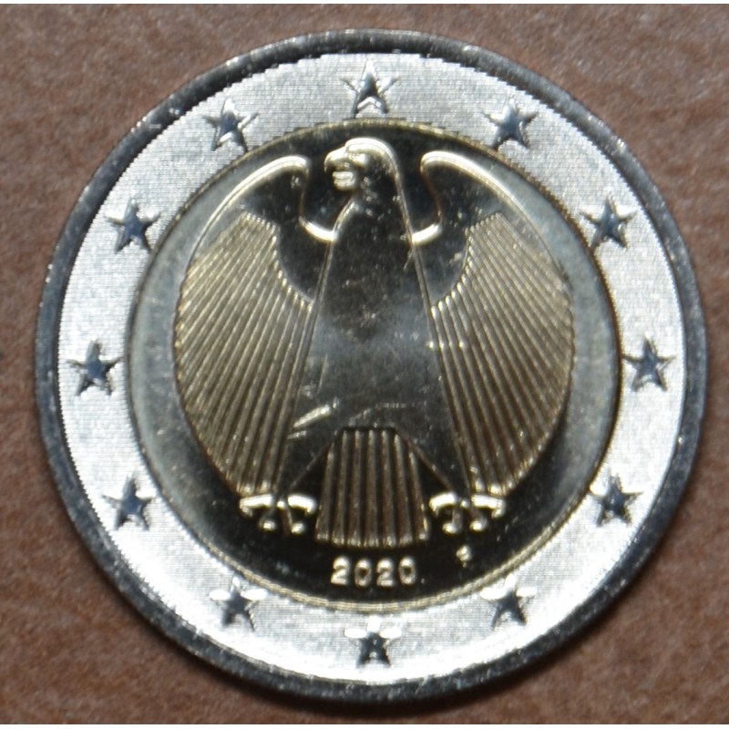 euroerme érme 2 Euro Németország \\"F\\" 2020 (UNC)