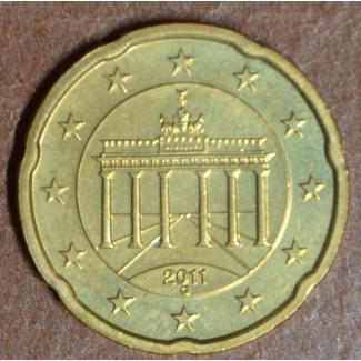Euromince mince 20 cent Nemecko \\"G\\" 2011 (UNC)