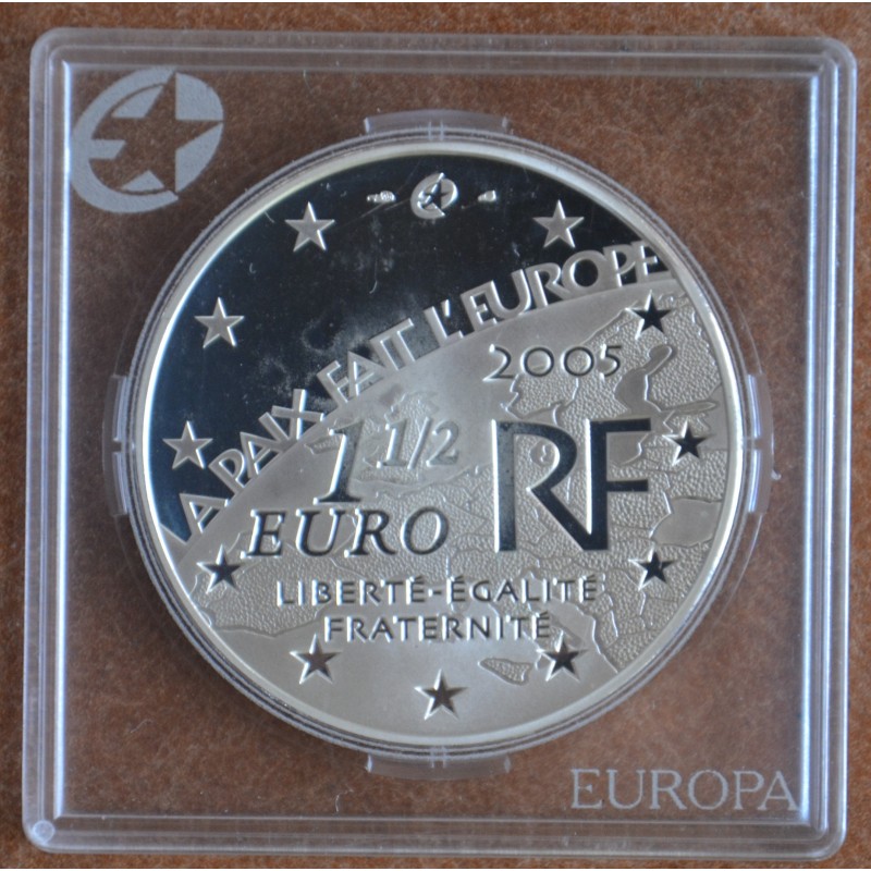 eurocoin eurocoins 1,50 Euro France 2005 - Peace (UNC)