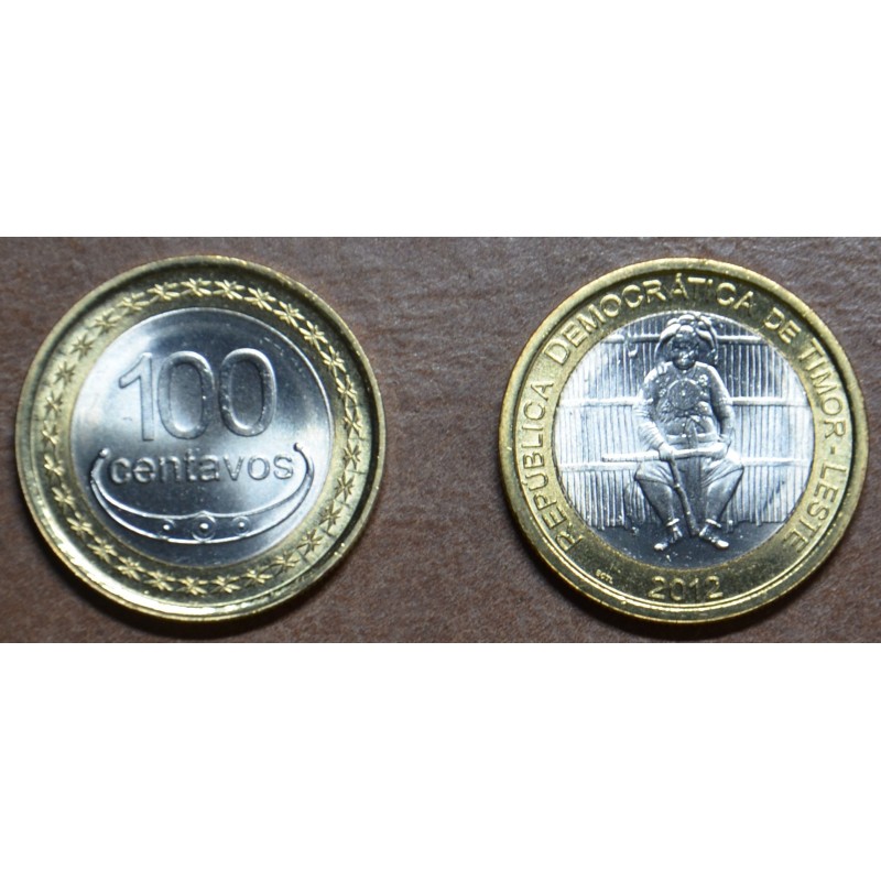 eurocoin eurocoins East Timor 100 centavos 2012 (UNC)