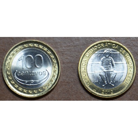 Euromince mince Východný Timor 100 centavos 2012 (UNC)