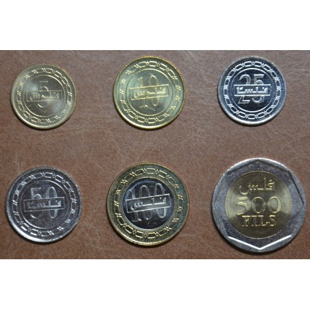Euromince mince Bahrain 6 mincí 2002-2017 (UNC)