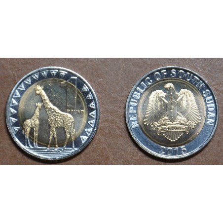Euromince mince Južný Sudán 1 libra 2015 (UNC)