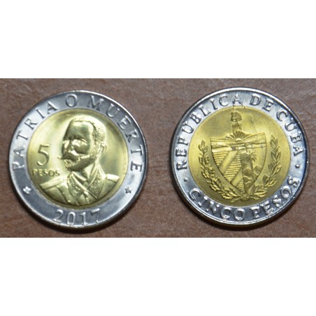 eurocoin eurocoins Cuba 5 pesos 2016/2017 (UNC)