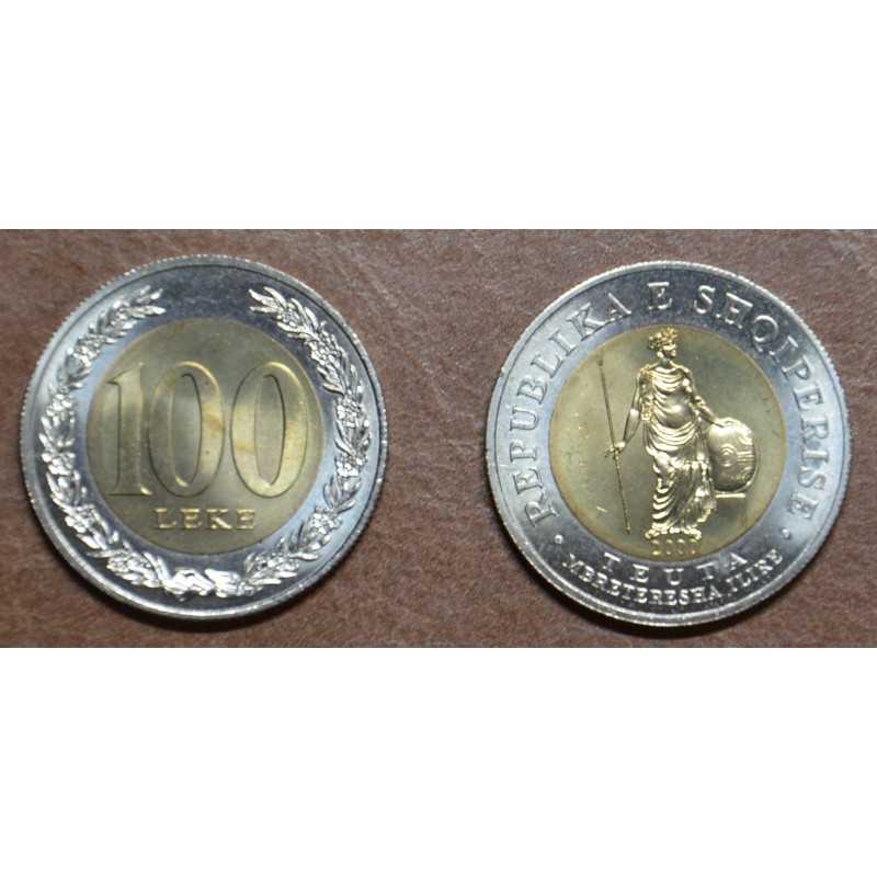 euroerme érme Albánia 100 Leke 2000 (UNC)