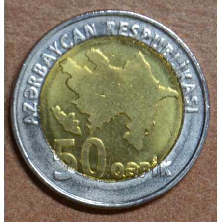 Euromince mince Azerbajdžan 50 Qapik 2006 (UNC)