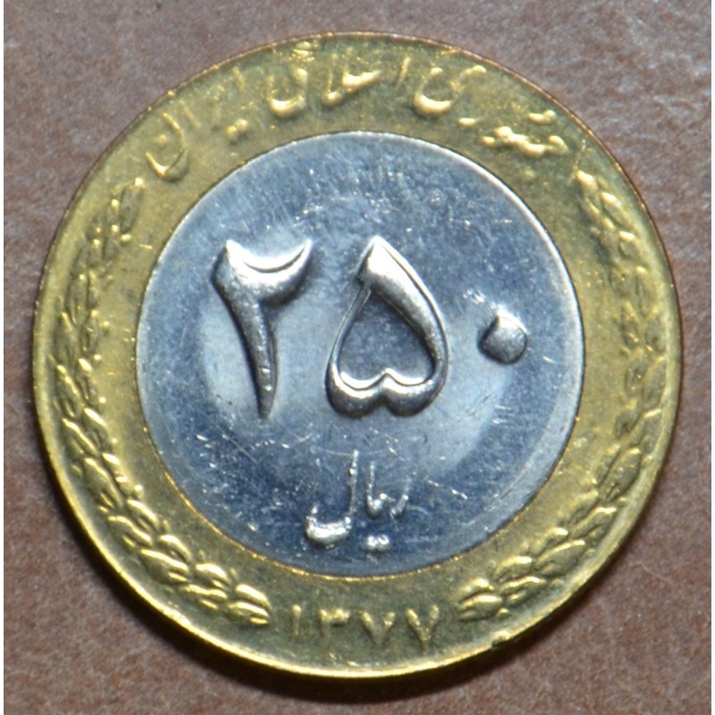 eurocoin eurocoins Iran 250 rial 1993-2003 (UNC)