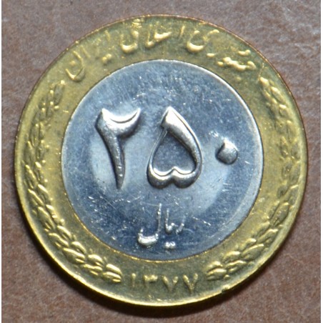 Euromince mince Irán 250 rial 1993-2003 (UNC)