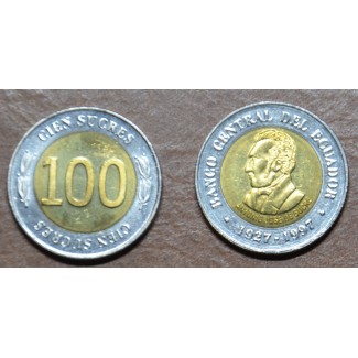 eurocoin eurocoins Equador 100 sucres 1997 (UNC)