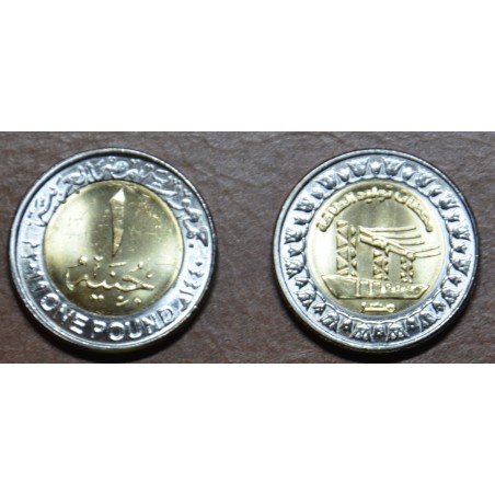 Euromince mince Egypt 1 libra 2019 Elektrárne (UNC)