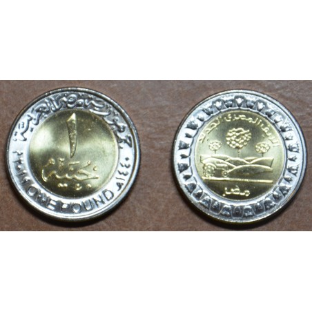 euroerme érme Egyiptom 1 font 2019 Az új egyiptomi vidék (UNC)