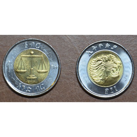 eurocoin eurocoins Ethiopia 1 Birr 2010 (UNC)