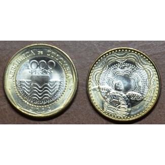 eurocoin eurocoins Columbia 1000 Pesos 2012-2015 (UNC)