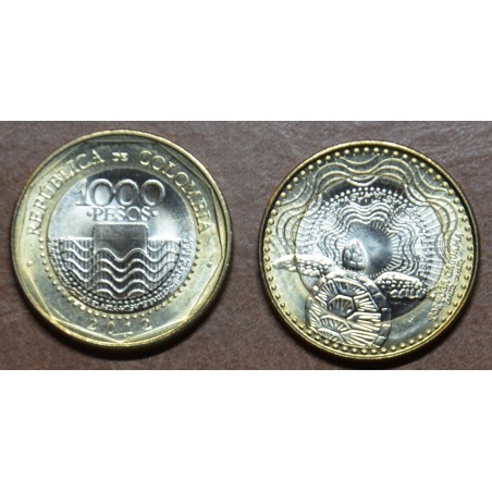 eurocoin eurocoins Columbia 1000 Pesos 2012-2015 (UNC)