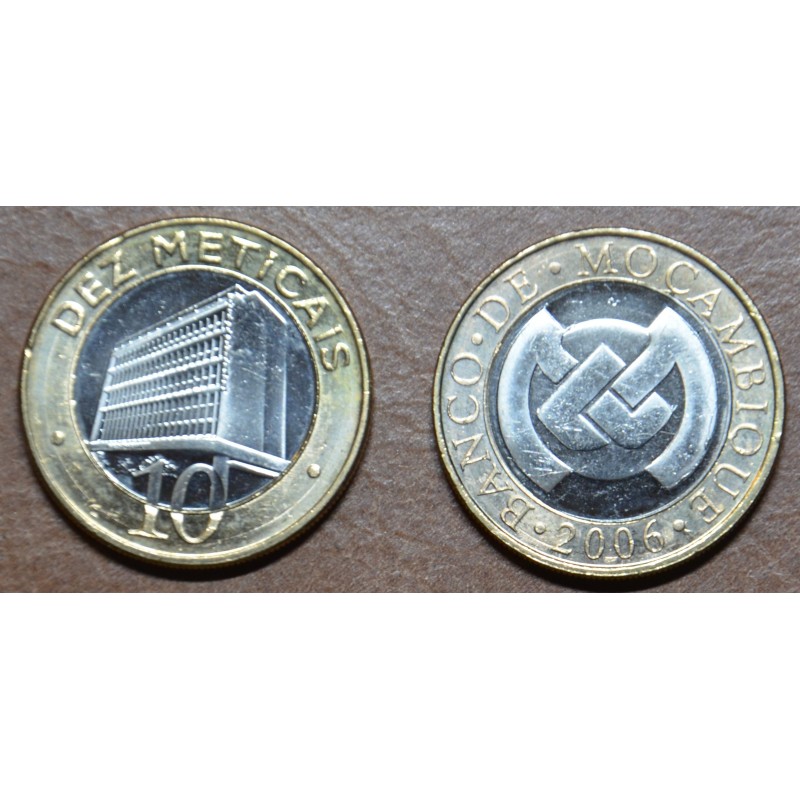 eurocoin eurocoins Mozambique 10 Meticais 2006 (UNC)