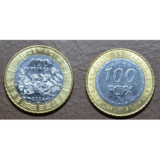 Euromince mince Stredoafrický frank 100 frankov 2006 (UNC)