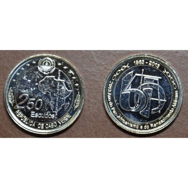 eurocoin eurocoins Cape verde 250 escudo 2013 (UNC)