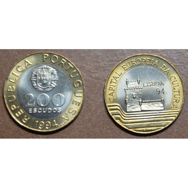euroerme érme Portugália 200 Escudo 1994 (UNC)