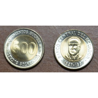 euroerme érme Ekvádor 500 sucres 1997 (UNC)
