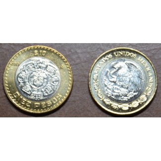 euroerme érme Mexikó 10 Pesos 1997-2013 (UNC)