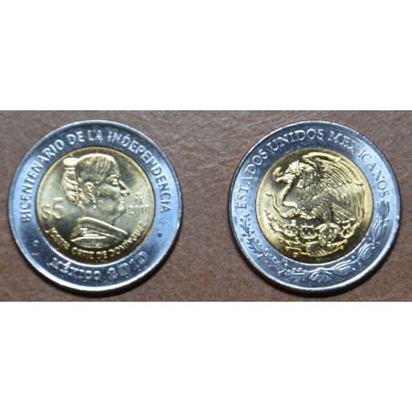 Euromince mince Mexiko 5 Pesos Dominguez 2010 (UNC)