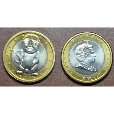 eurocoin eurocoins 1 dollar Cook Islands 2010 (UNC)