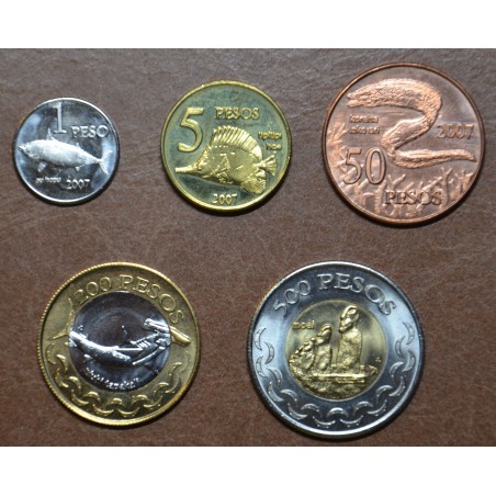 Euromince mince  Veľkonočný ostrov 5 mincí 2007 (UNC)