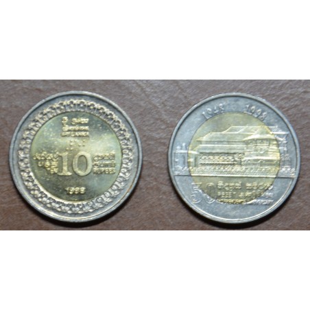 eurocoin eurocoins Srí Lanka 10 Rupees 1998 (UNC)