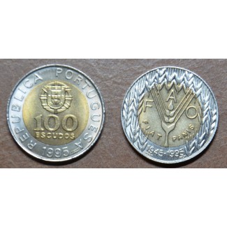 euroerme érme Portugália 100 Escudo 1995 (UNC)