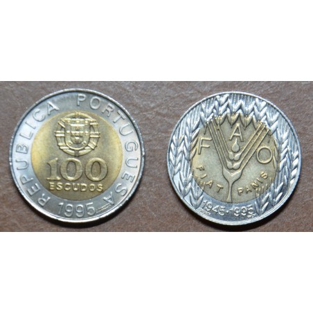 Euromince mince Portugalsko 100 Escudo 1995 (UNC)
