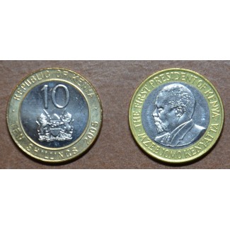 eurocoin eurocoins Kenya 10 shilling 2005-2010 (UNC)
