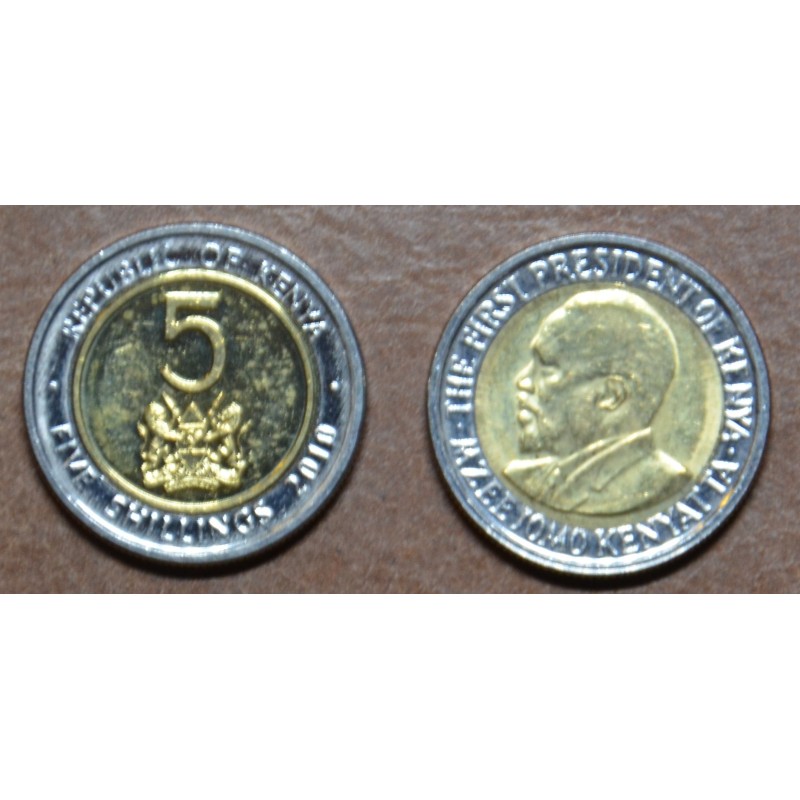 eurocoin eurocoins Kenya 5 shilling 2005-2010 (UNC)