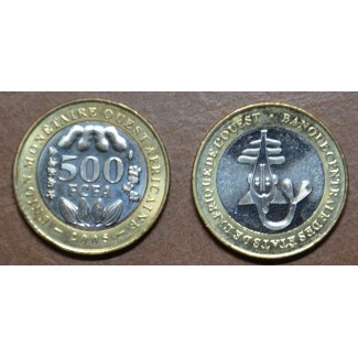 Euromince mince Západoafrický CFA frank 500 frankov 2003-2009 (UNC)