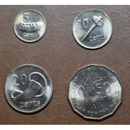 Euromince mince Fidži 4 mince 1969-1985 (UNC)