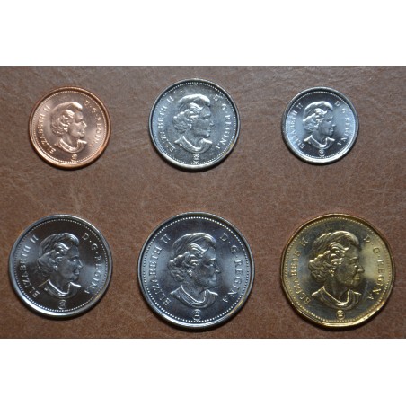 eurocoin eurocoins Canada 6 coins 2003-2019 (UNC)
