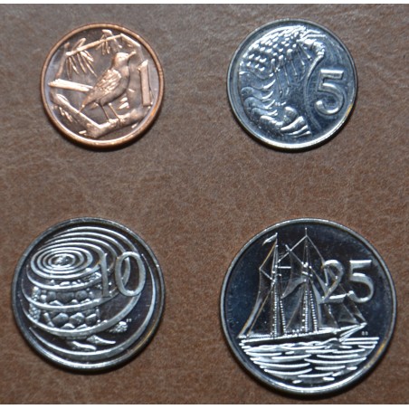 eurocoin eurocoins Cayman islands 4 coins 1999-2017 (UNC)