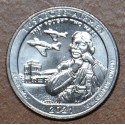 25 cent USA 2021 Tuskegee Airmen "P" (UNC)