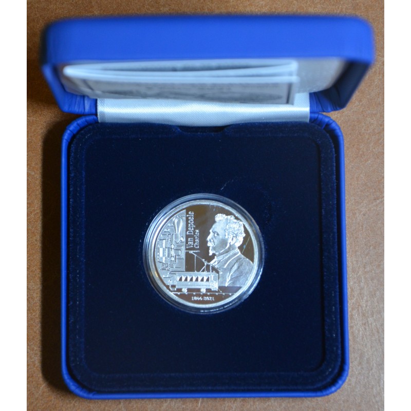 euroerme érme 5 Euro Belgium 2021 - Charles van Depoele (Proof)
