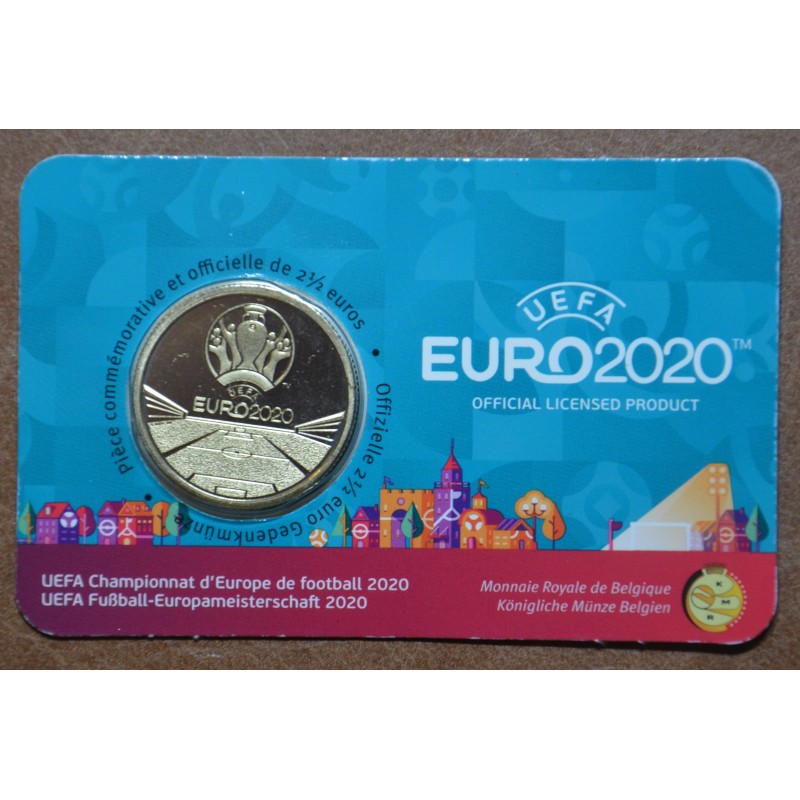 euroerme érme 2,5 Euro Belgium 2021 - EURO 2020 (BU)