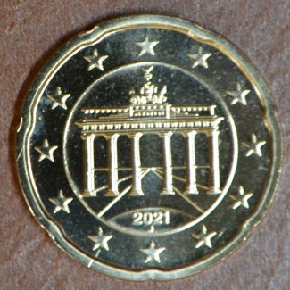 euroerme érme 20 cent Németország 2021 \\"J\\" (UNC)