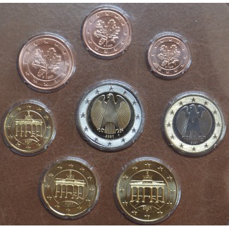 eurocoin eurocoins Germany 2021 \\"F\\" set of 8 coins (UNC)