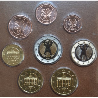 eurocoin eurocoins Germany 2021 \\"D\\" set of 8 coins (UNC)
