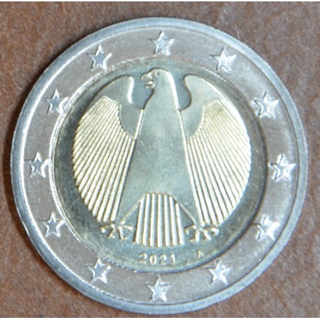 eurocoin eurocoins 2 Euro Germany 2021 \\"A\\" (UNC)