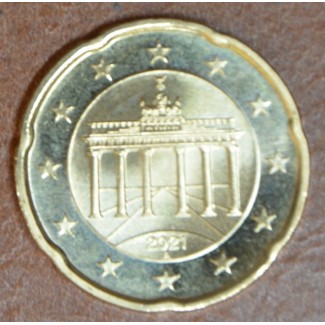 Euromince mince 20 cent Nemecko 2021 \\"A\\" (UNC)