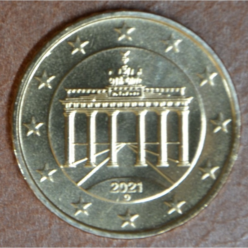 euroerme érme 50 cent Németország 2021 \\"D\\" (UNC)